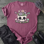 Spring Floral Skull T-Shirt