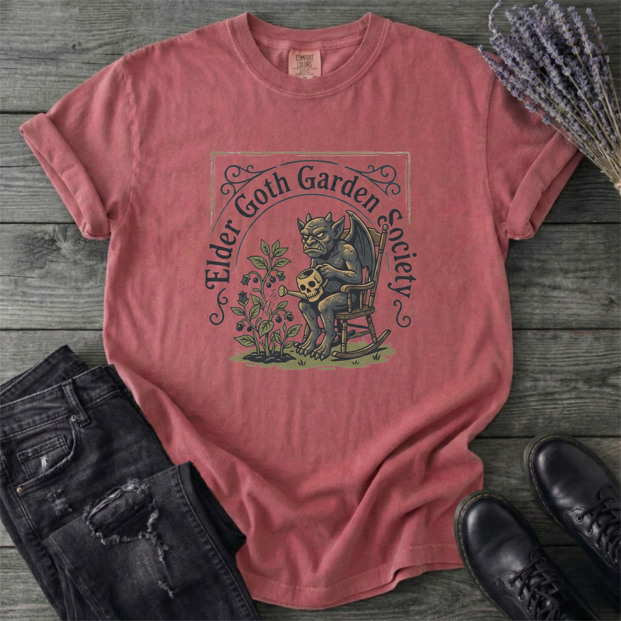 Elder Goth Garden Society T-Shirt