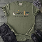 Coffee Teach Magic T-Shirt