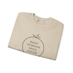 Basic Pumpkin Spice Design Sweatshirt
