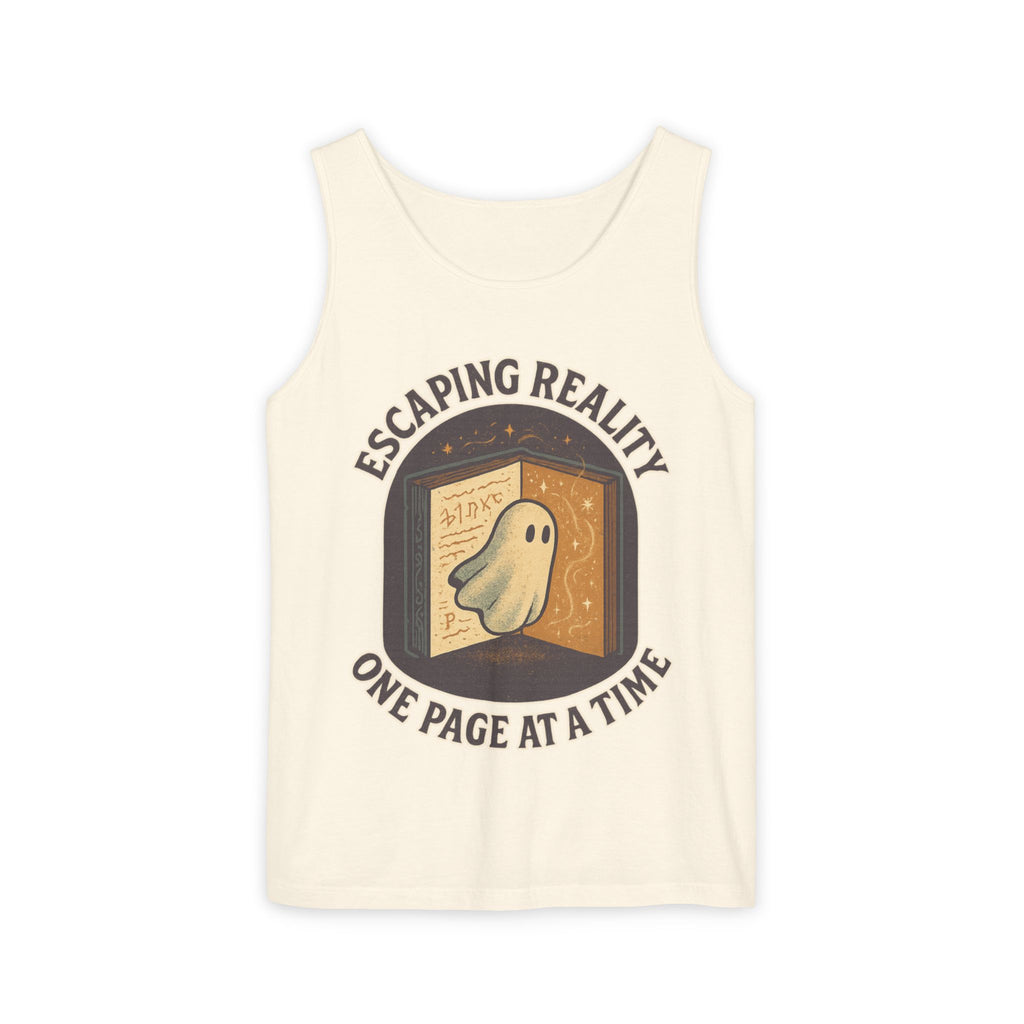 Escaping Reality One Page At A Time Tank Top