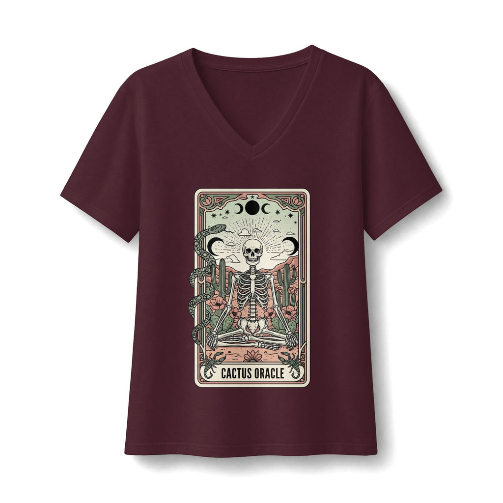 Cactus Oracle V-Neck T-Shirt