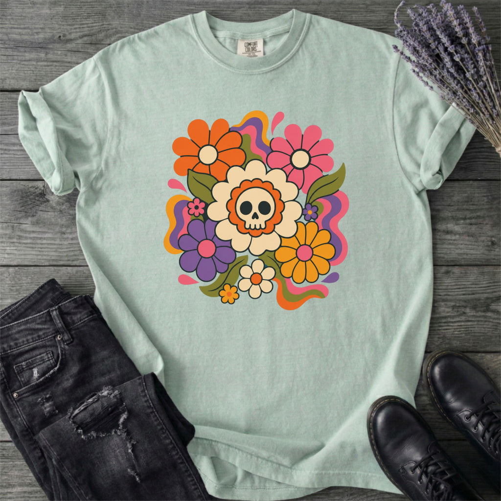 Skull Daisies T-Shirt