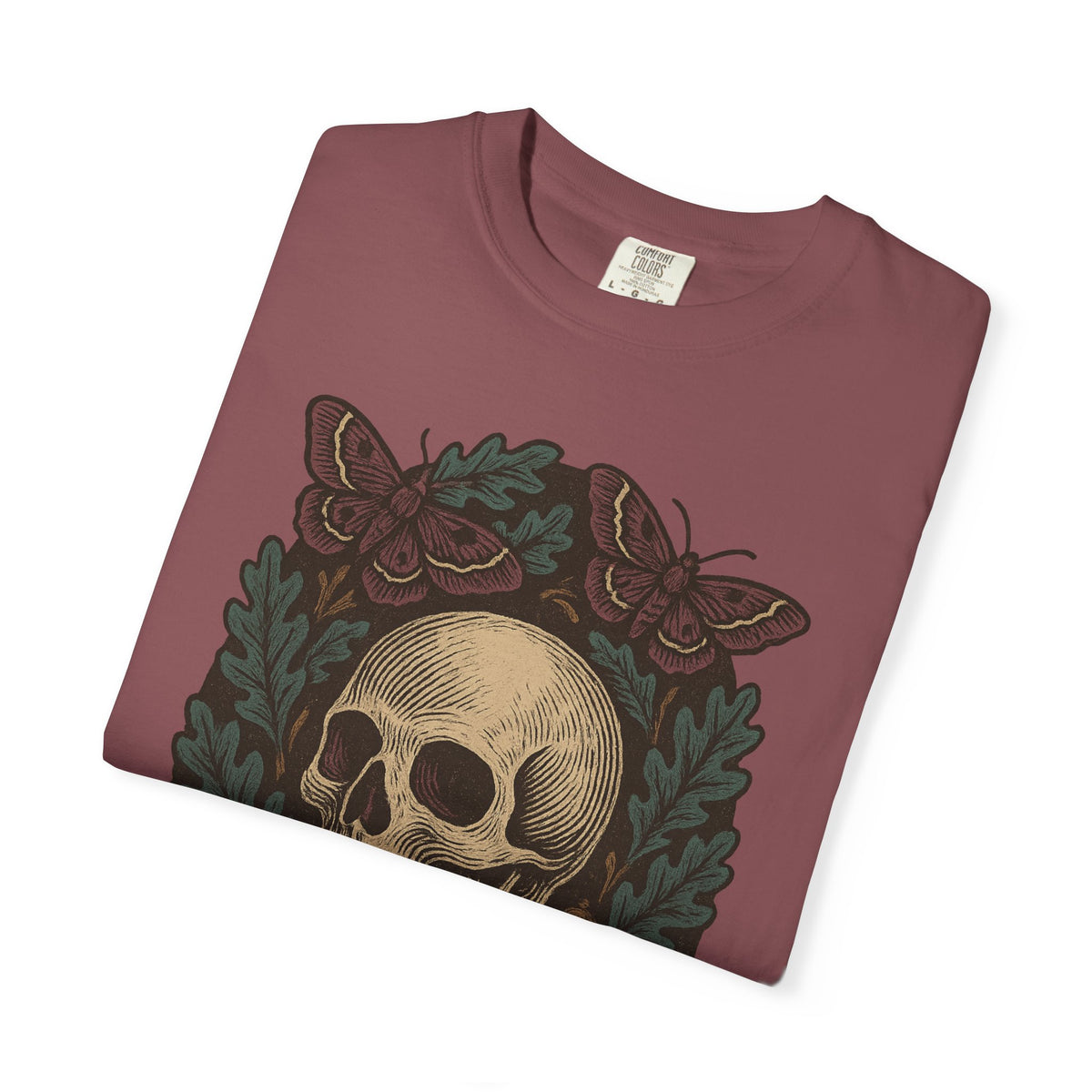 Skull And Moths T-Shirt