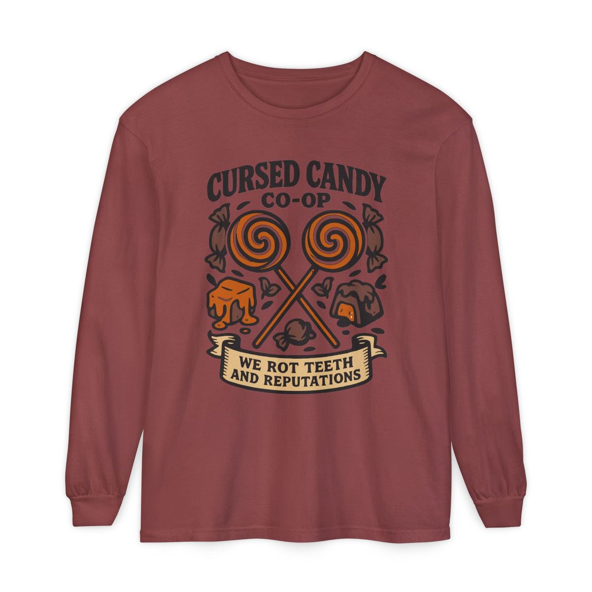 Cursed Candy Co Op Long Sleeve T-Shirt