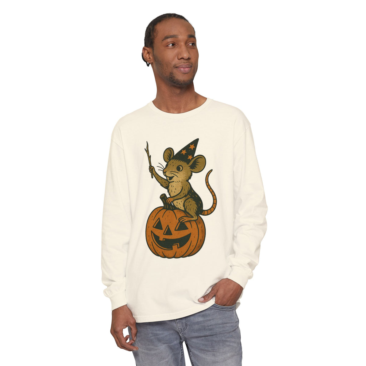 Mouse Witch Long Sleeve T-Shirt