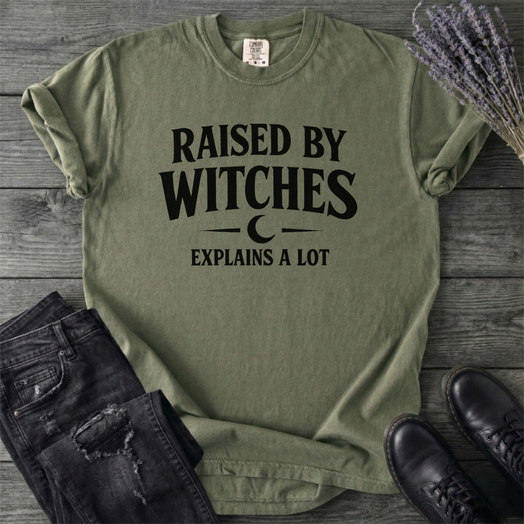 Raised By Witches T-Shirt
