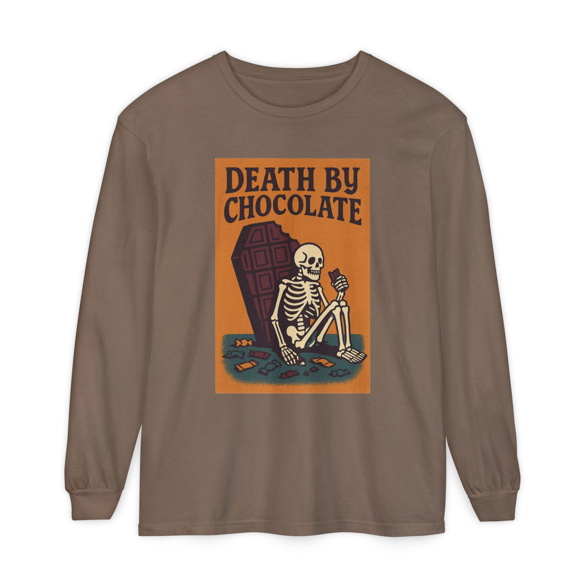 Death By Chocolate Long Sleeve T-Shirt