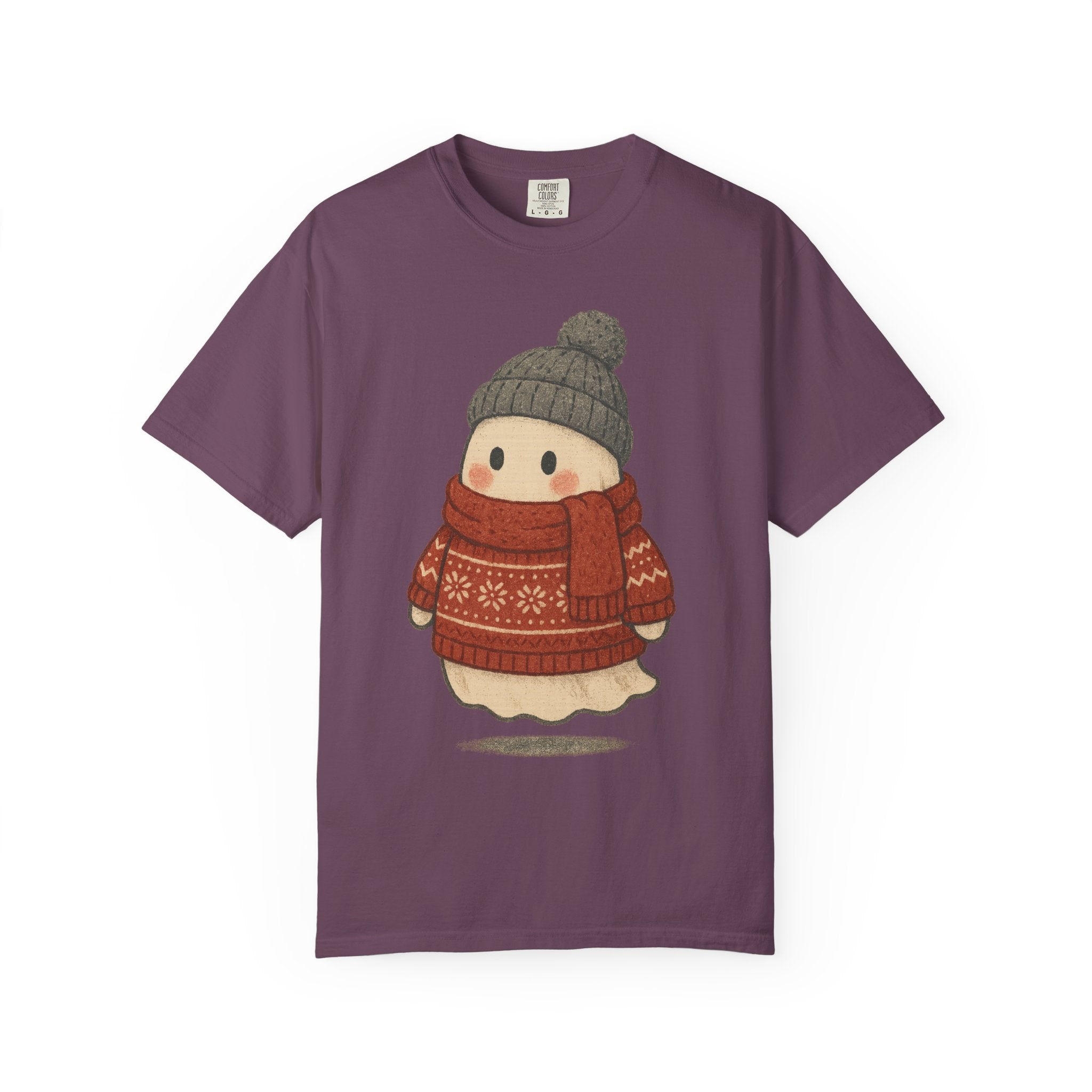 Cozy Ghost Holiday T-Shirt