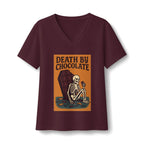 Death By Chocolate V-Neck T-Shirt