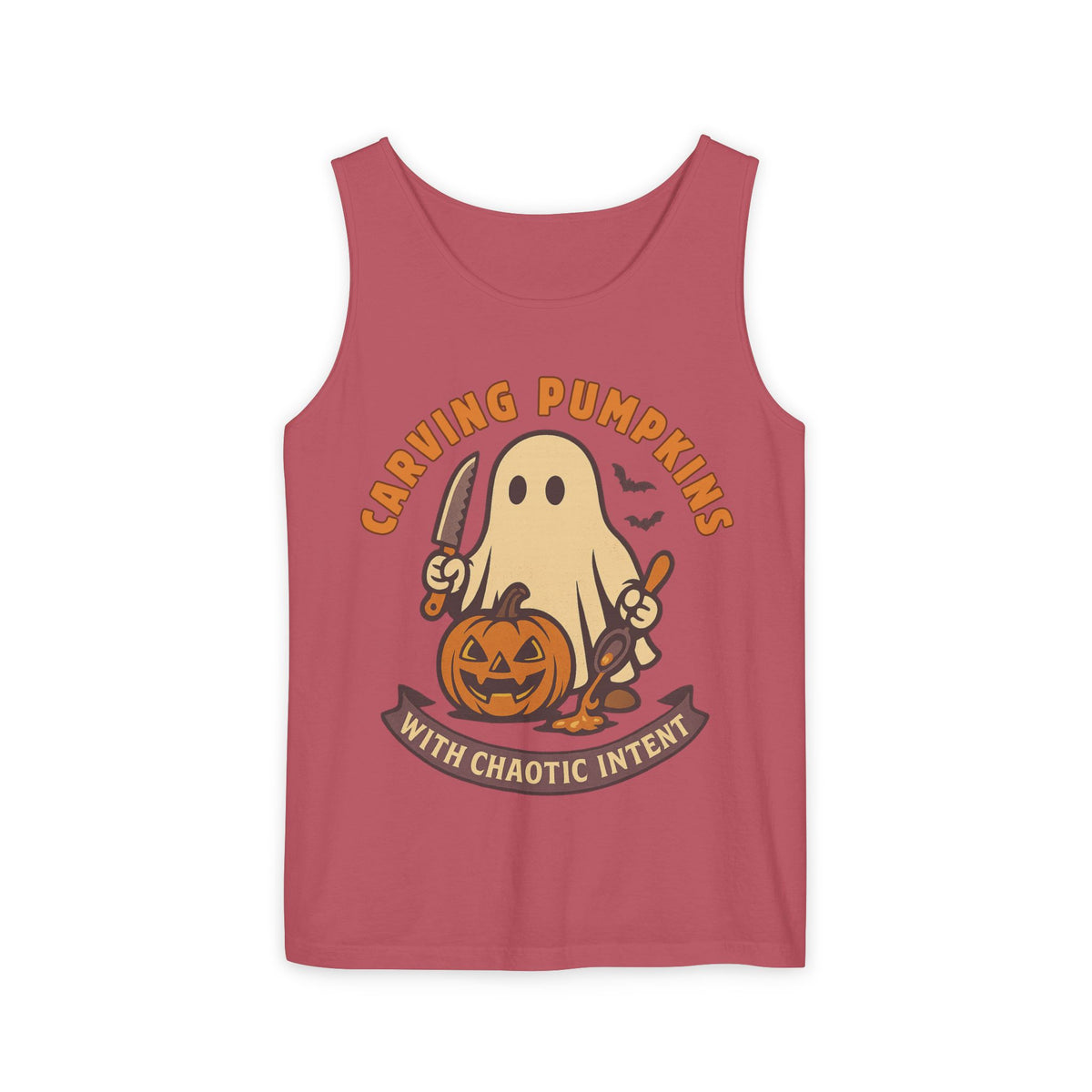 Carving Pumpkins Chaotic Tank Top