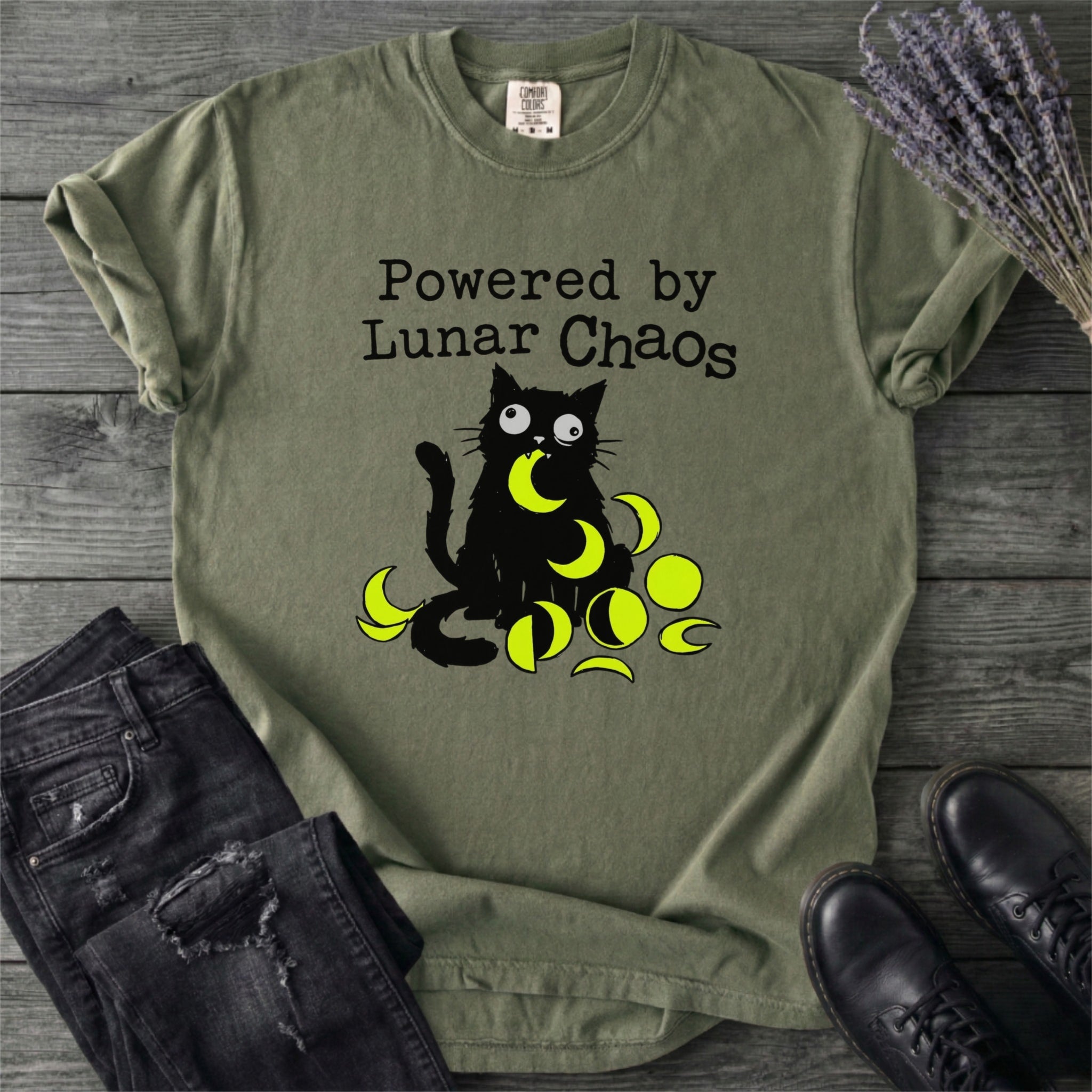 Powered By Lunar Chaos T-Shirt