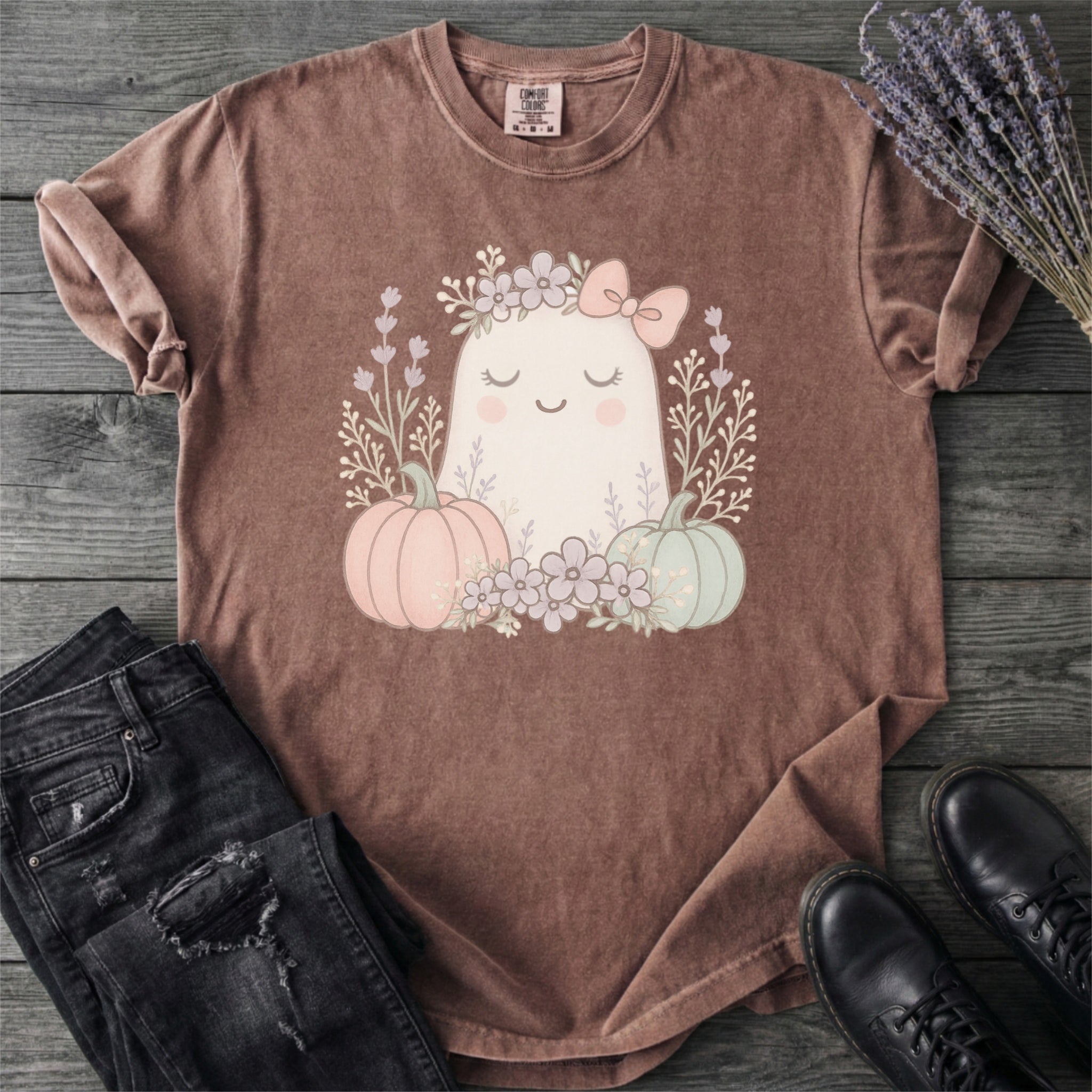Boho Coquette Ghost T-Shirt