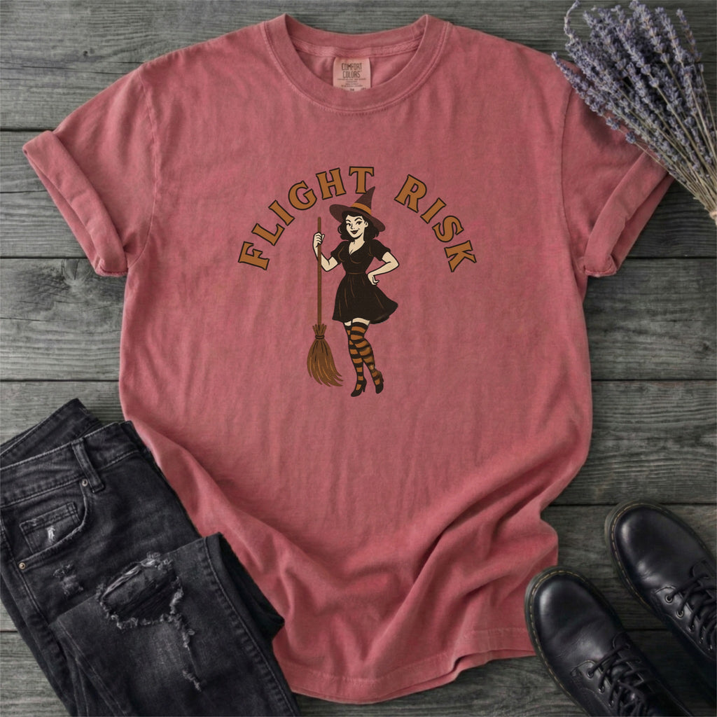 Flight Risk Witch T-Shirt