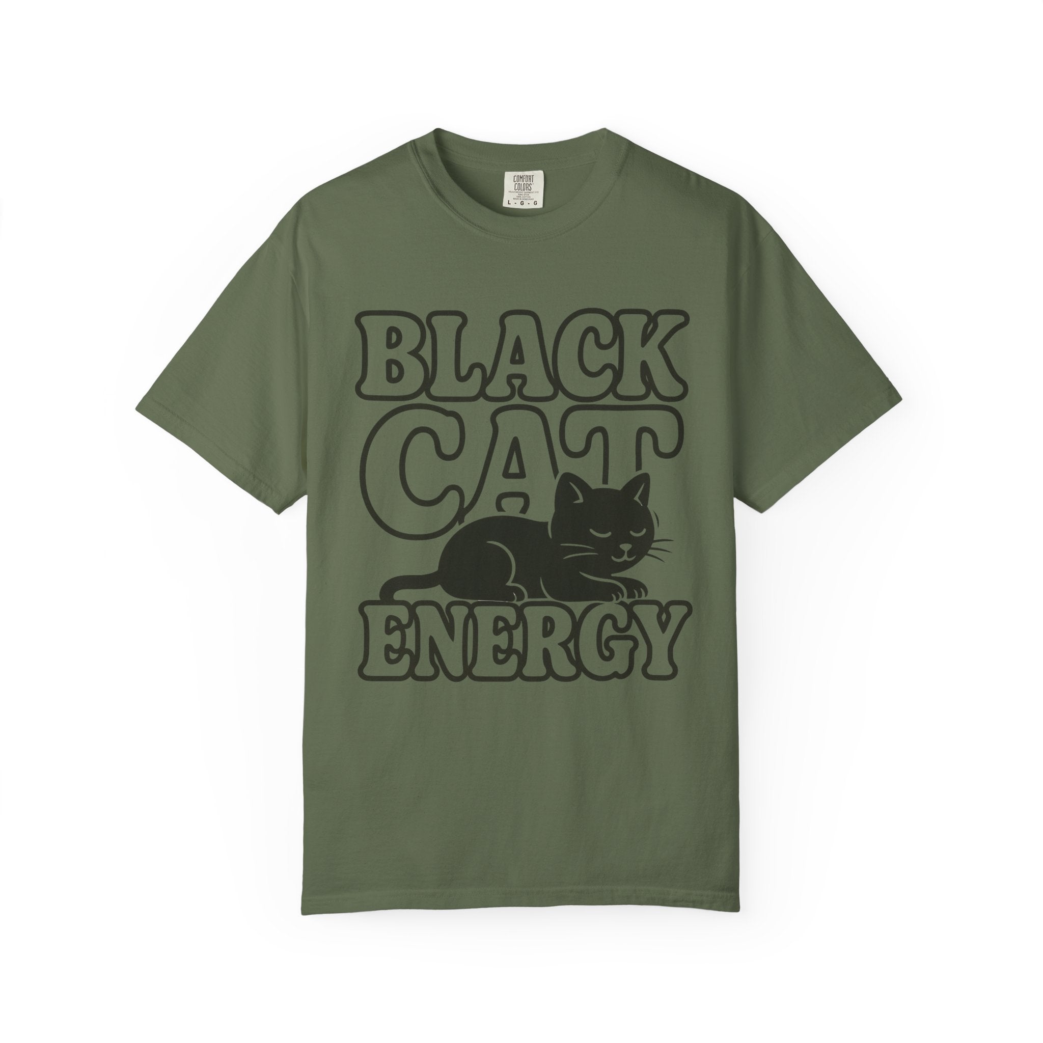 Black Cat Energy T-Shirt