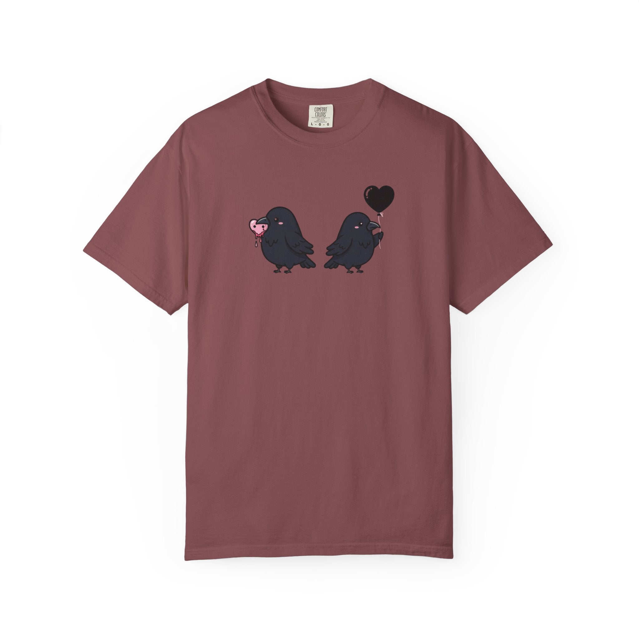 Cute Crow Valentine T-Shirt