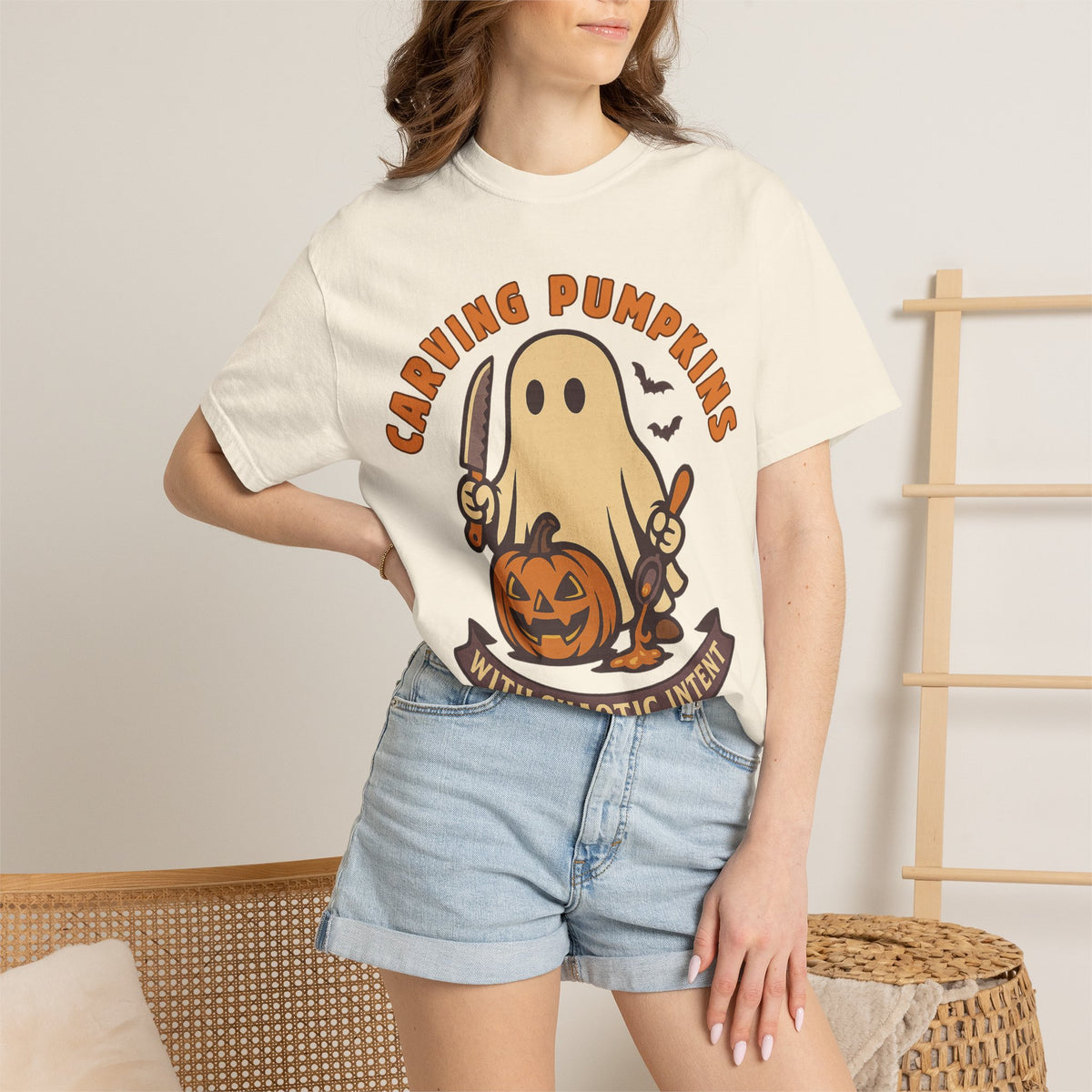Carving Pumpkins Chaotic T-Shirt