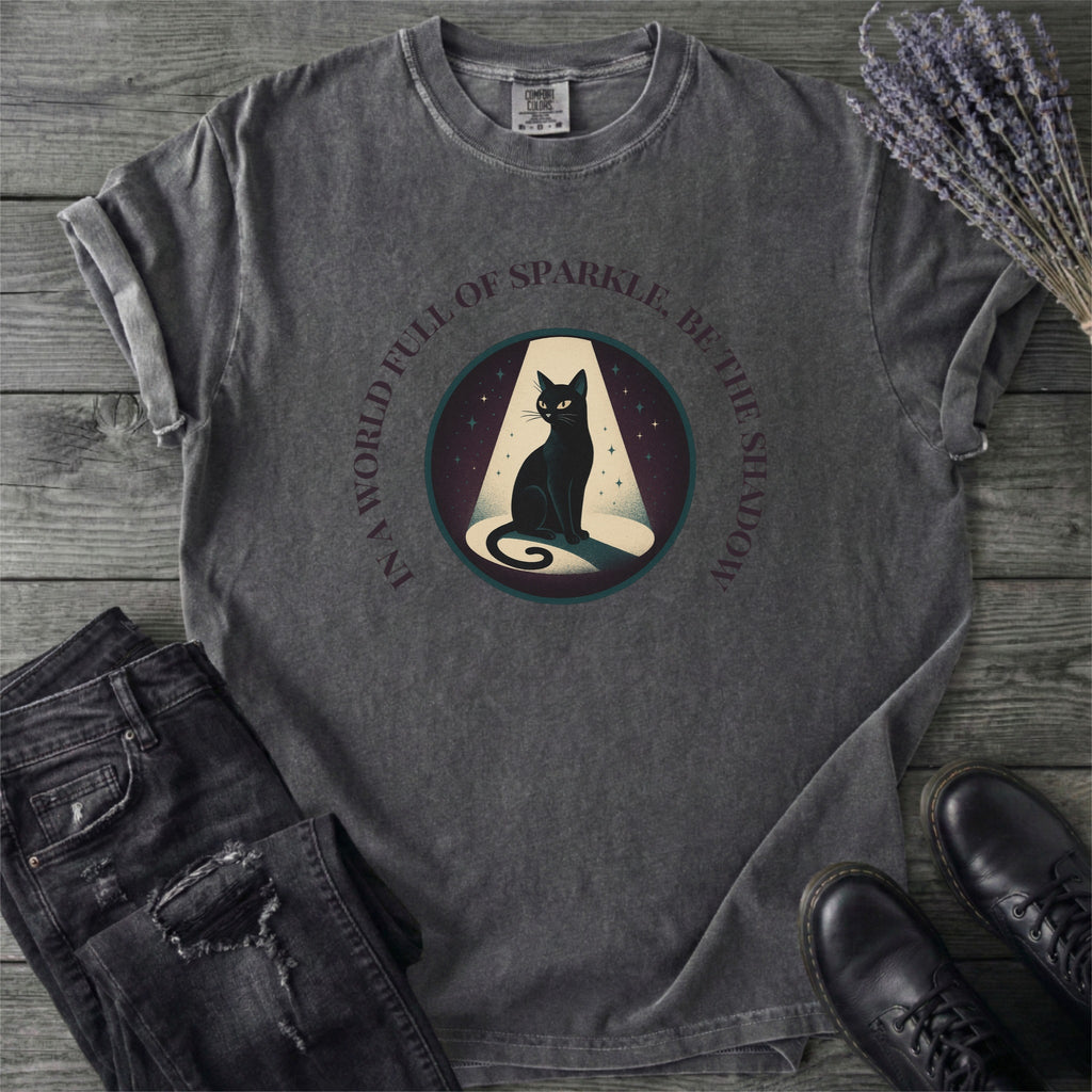 Black Cat Be the Shadow T-Shirt