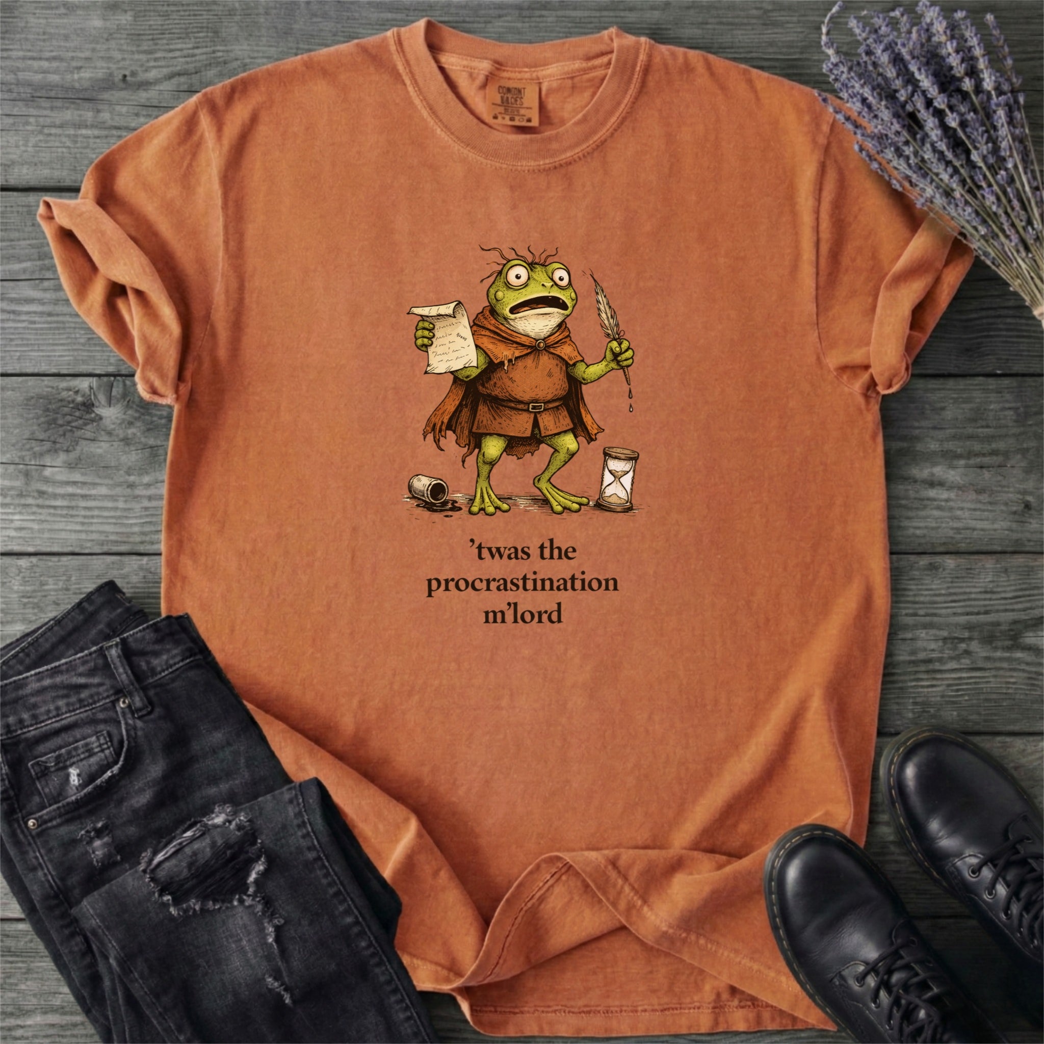 Twas The Procrastination T-Shirt
