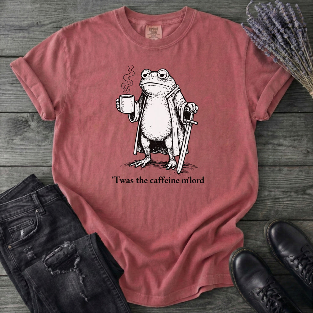Twas The Caffeine T-Shirt