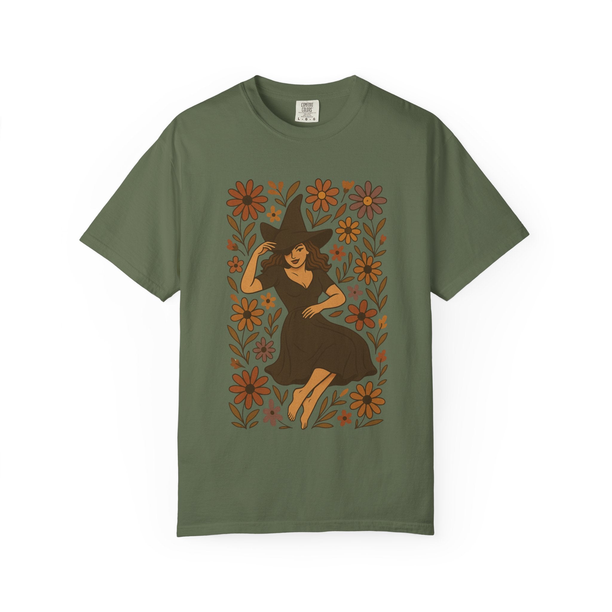 Withering Among Wildflowers Boho T-Shirt