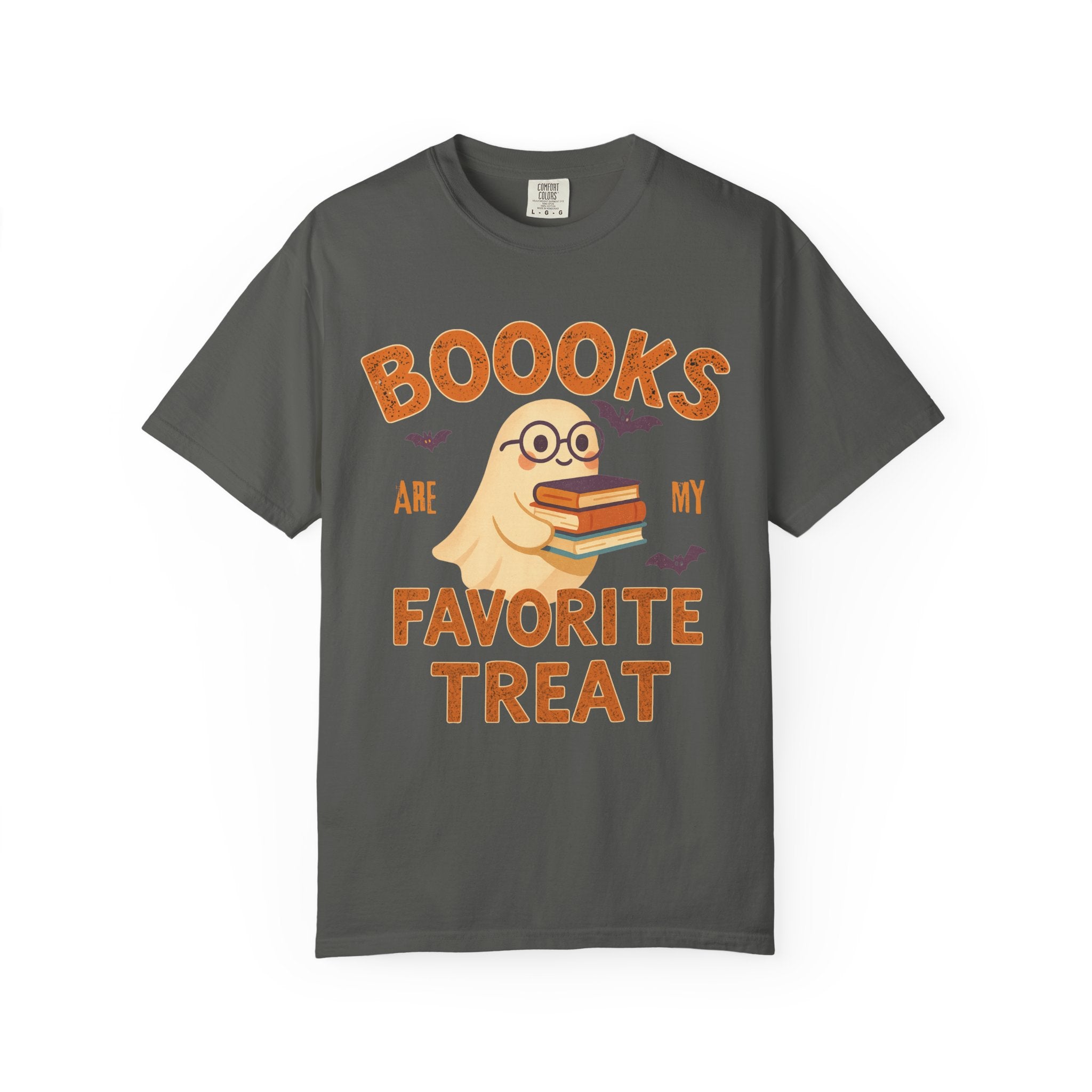 Books Are My Favorite Treat Ghost T-Shirt