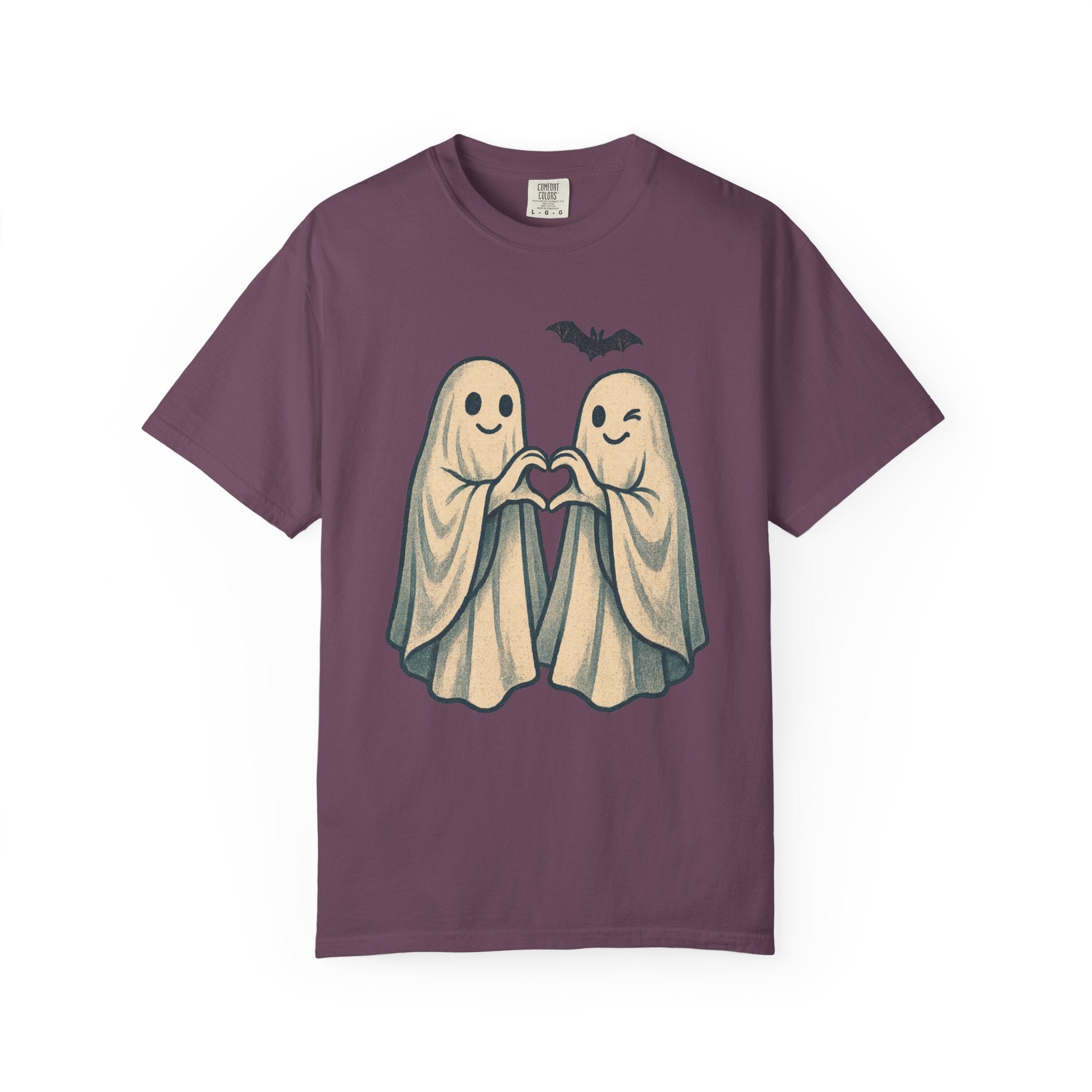 Two Ghosts Heart Hands T-Shirt