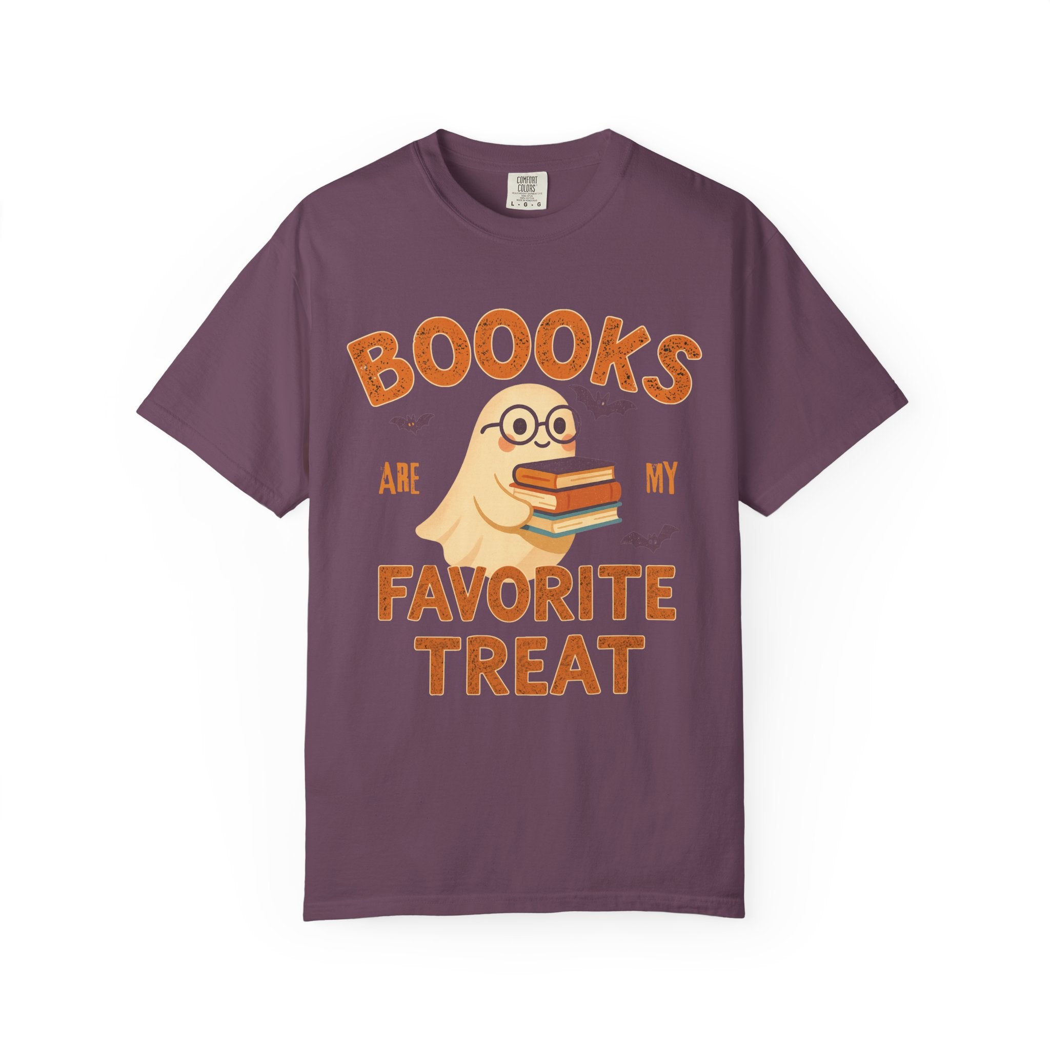 Books Are My Favorite Treat Ghost T-Shirt