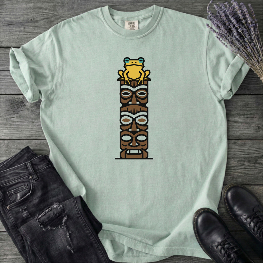 Tiki Tower Frog T-Shirt