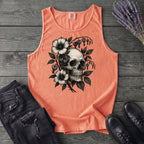 Bleeding Hearts Skull Tank Top