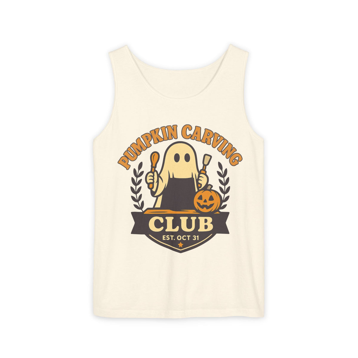 Pumpkin Carving Club Tank Top