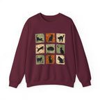 Cat Grid Sweatshirt
