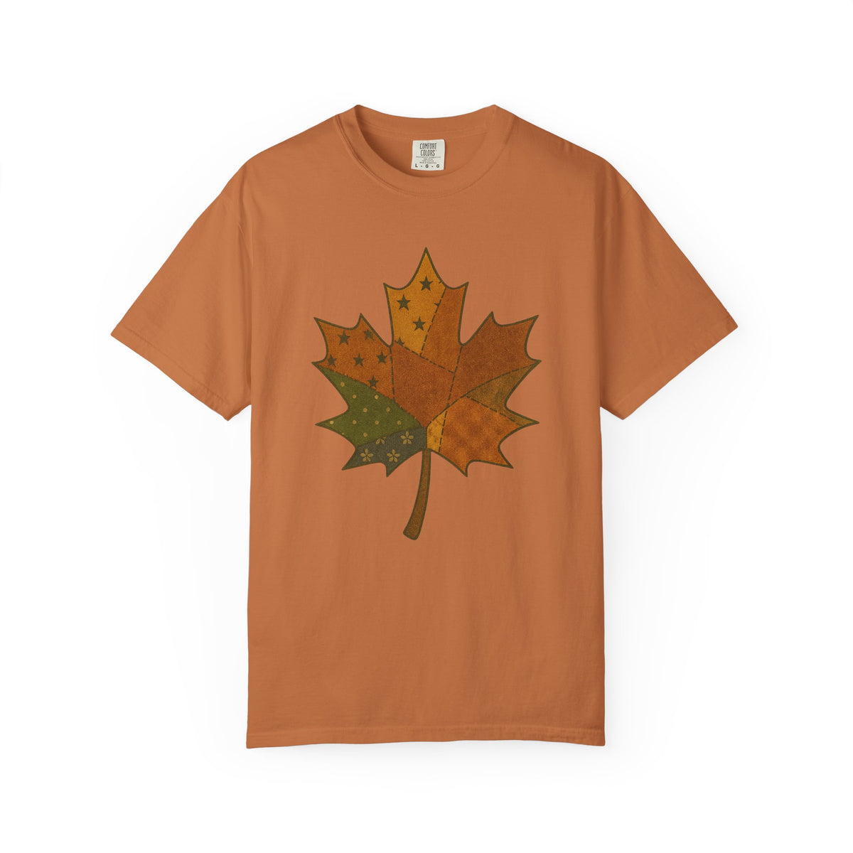 Patchwork Maple Leaf T-Shirt
