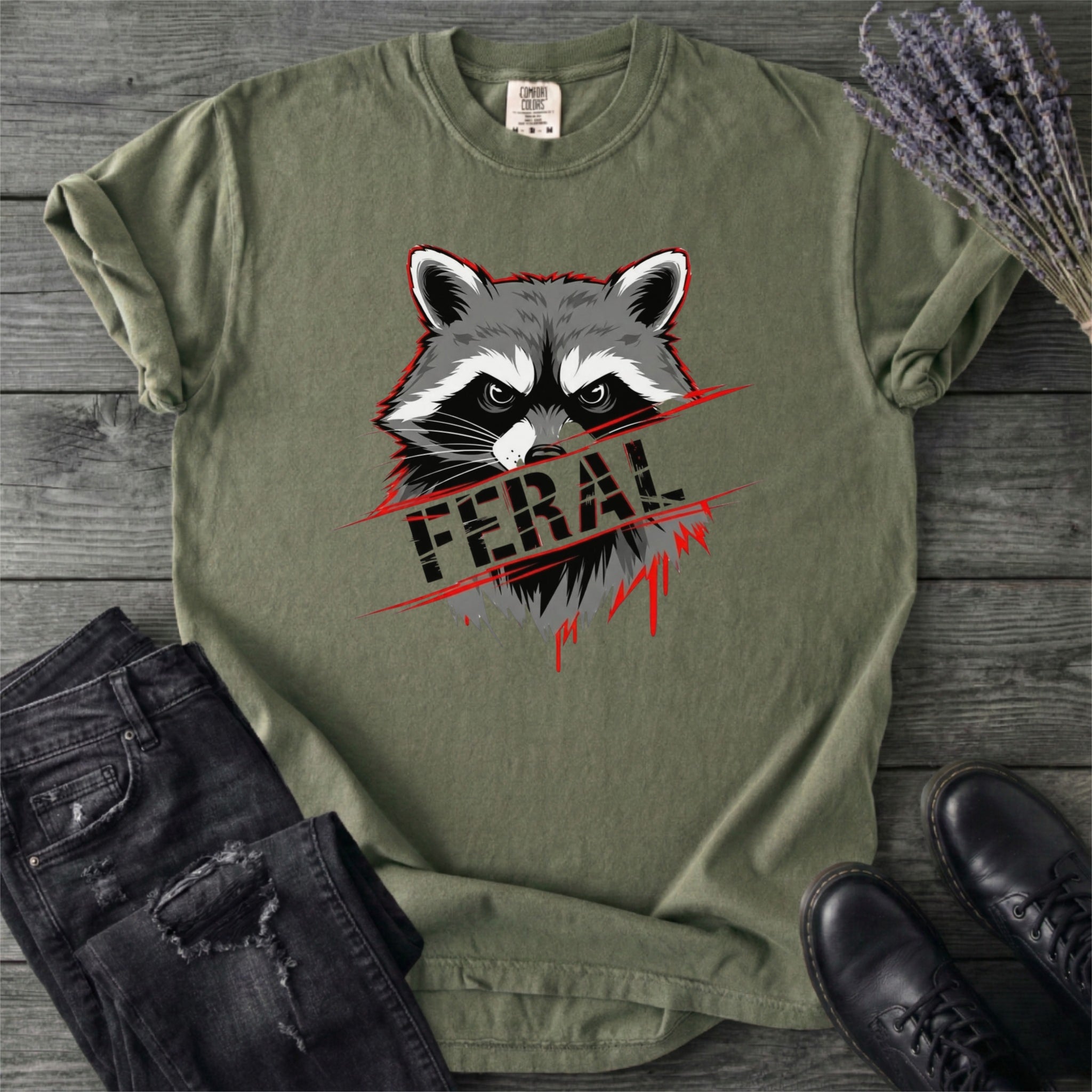 Feral Raccoon T-Shirt