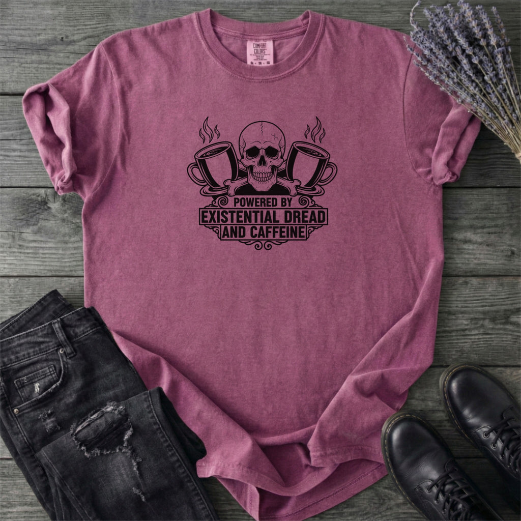 Powered By Dread And Caffeine T-Shirt