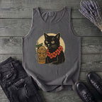 Tiki Bar Black Cat Tank Top