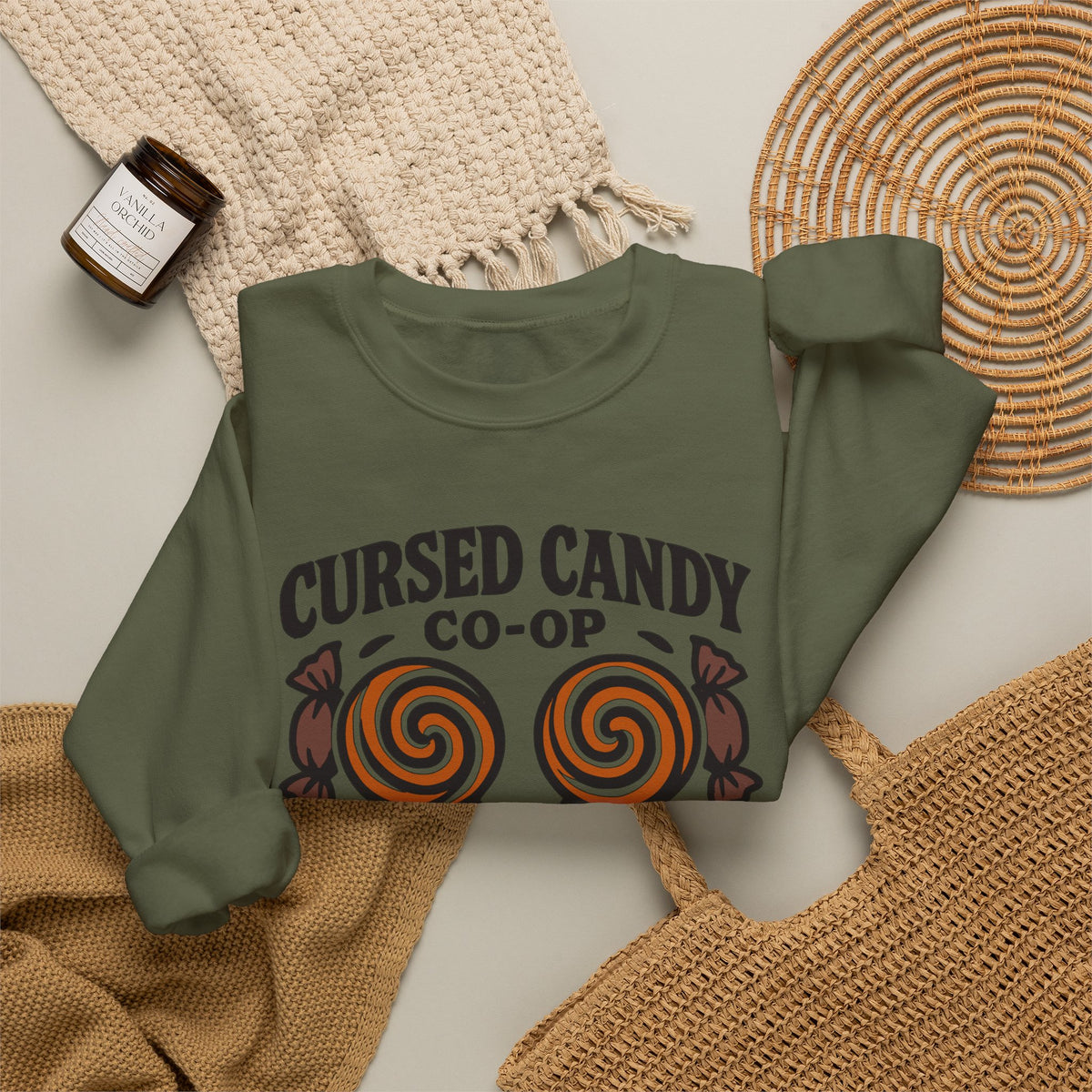 Cursed Candy Co Op Sweatshirt