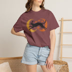 Witch Cat Celestial Ufo T-Shirt