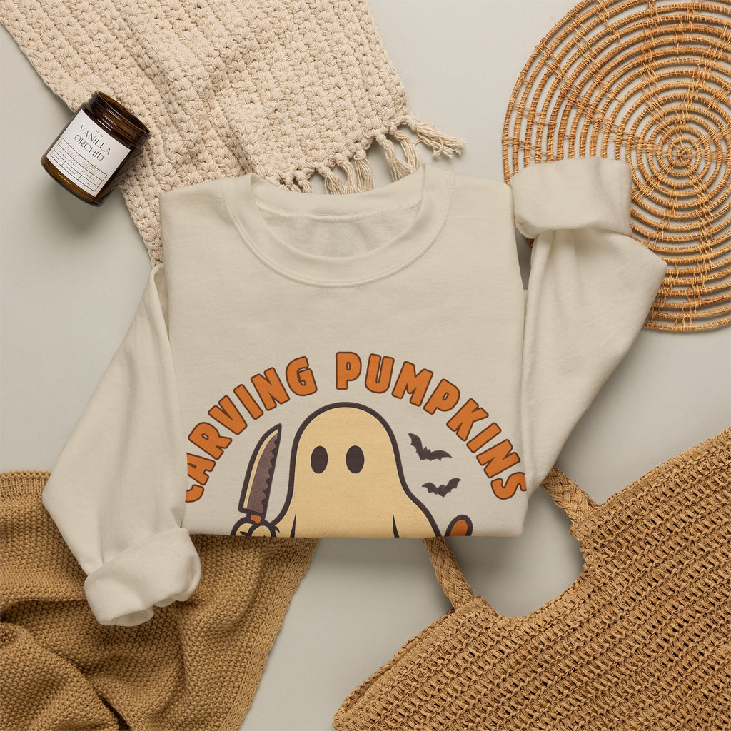 Carving Pumpkins Chaotic Sweatshirt