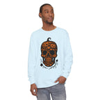 Pumpkin Skull Long Sleeve T-Shirt