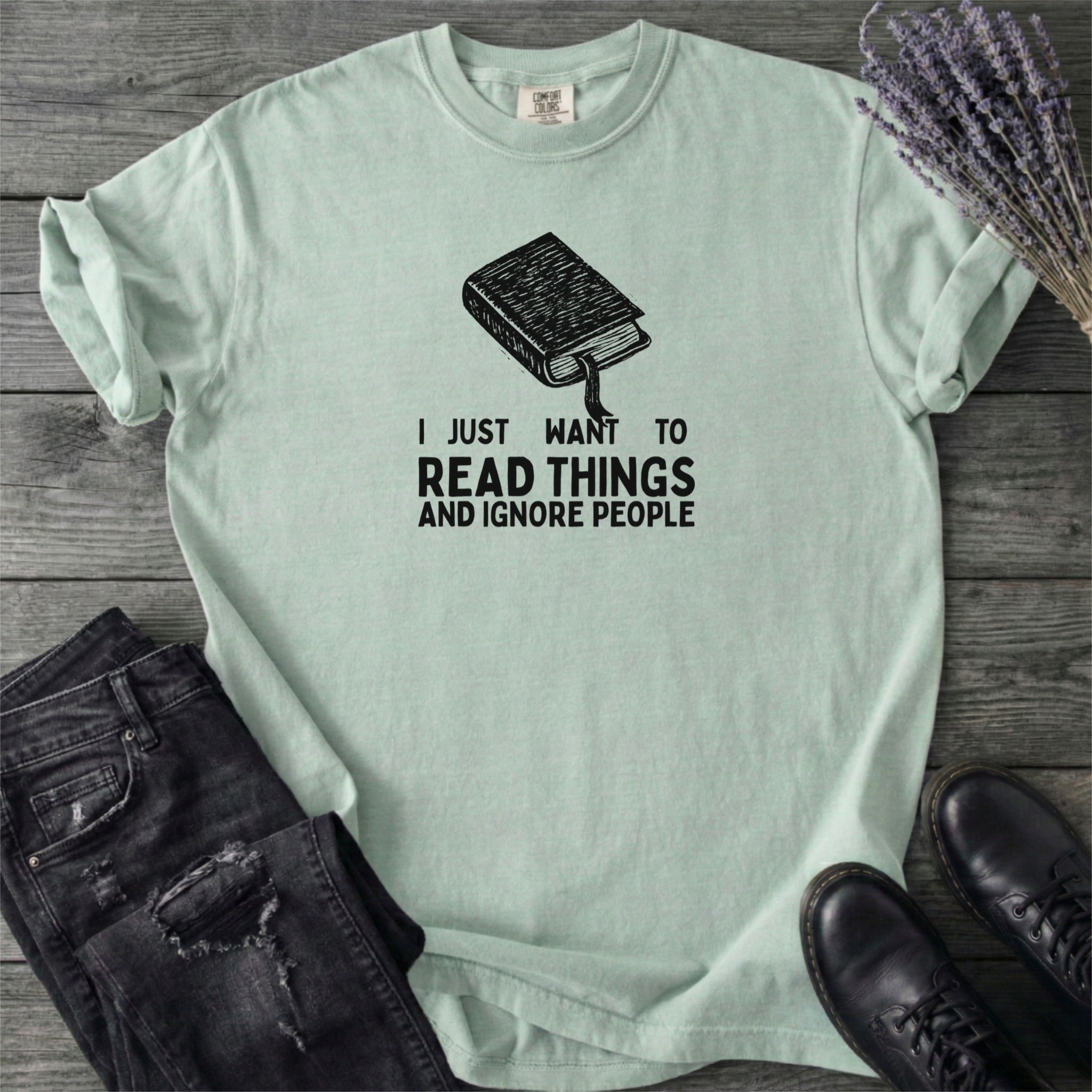 Read Things And Ignore People T-Shirt
