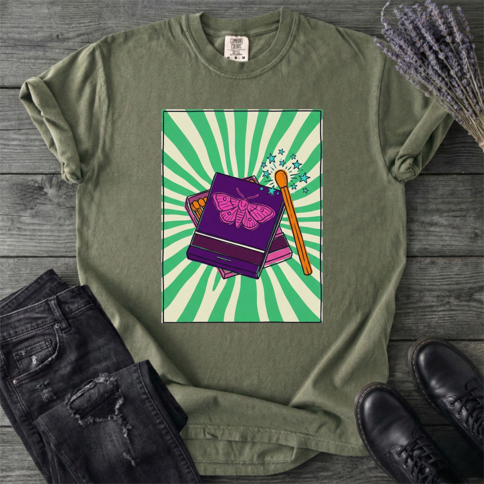 Moth Matchbook T-Shirt