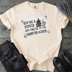 Coffee & Haunted House T-Shirt