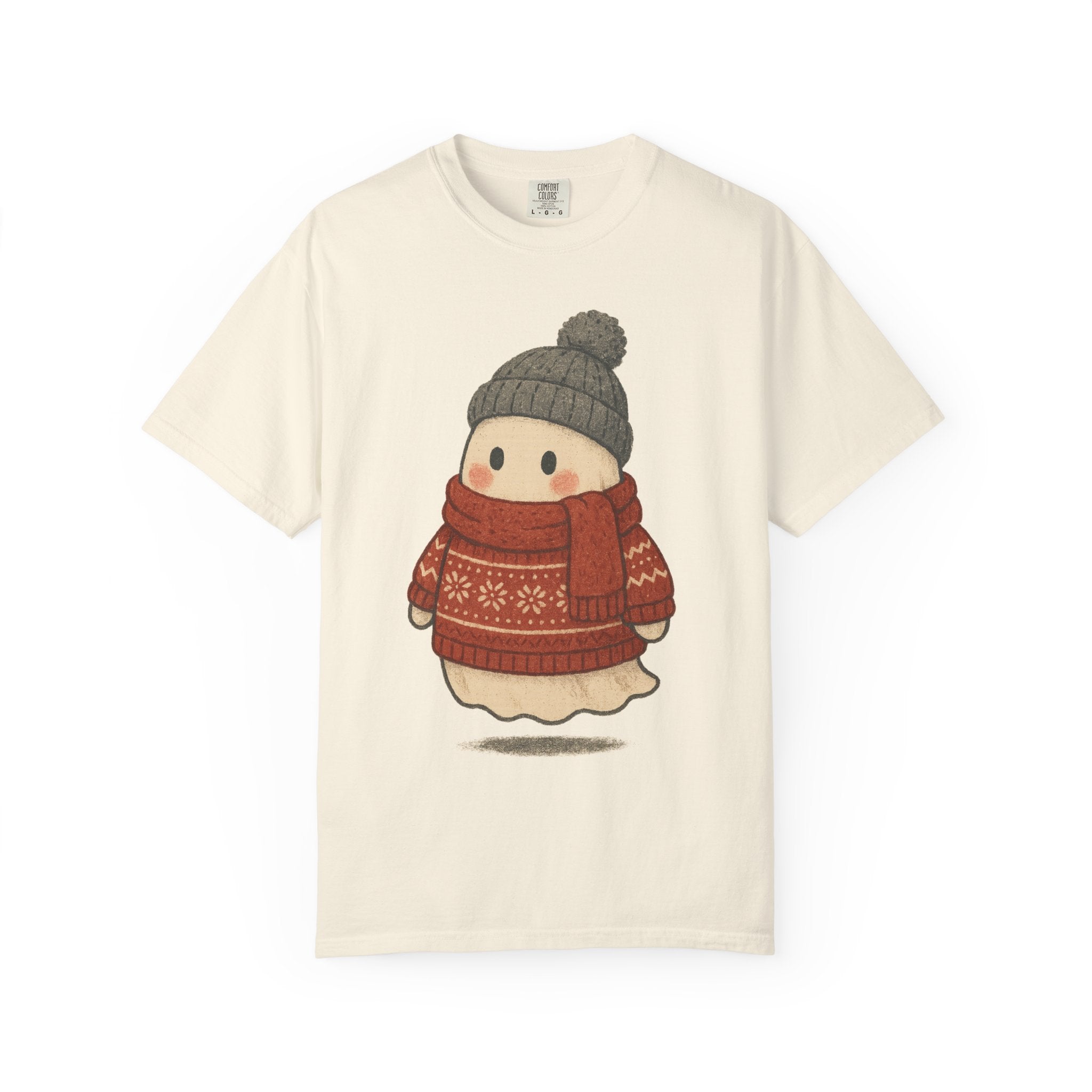 Cozy Ghost Holiday T-Shirt