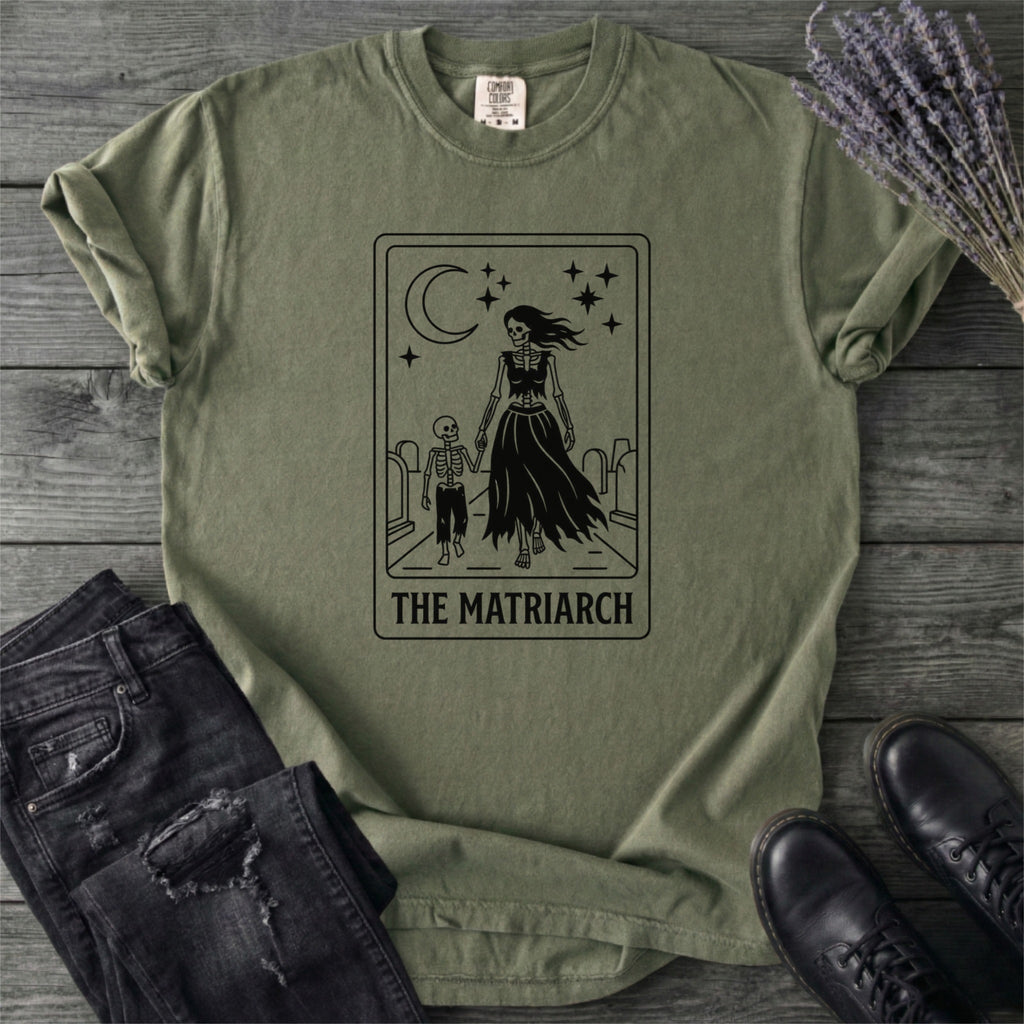The Matriarch Skeleton Card T-Shirt