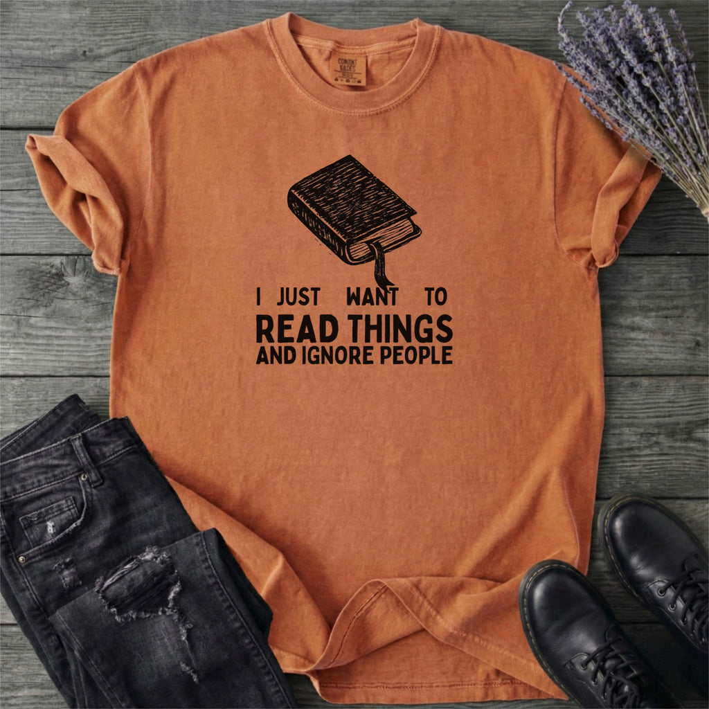 Read Things And Ignore People T-Shirt