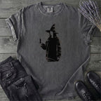 Grunge Witch Silhouette T-Shirt
