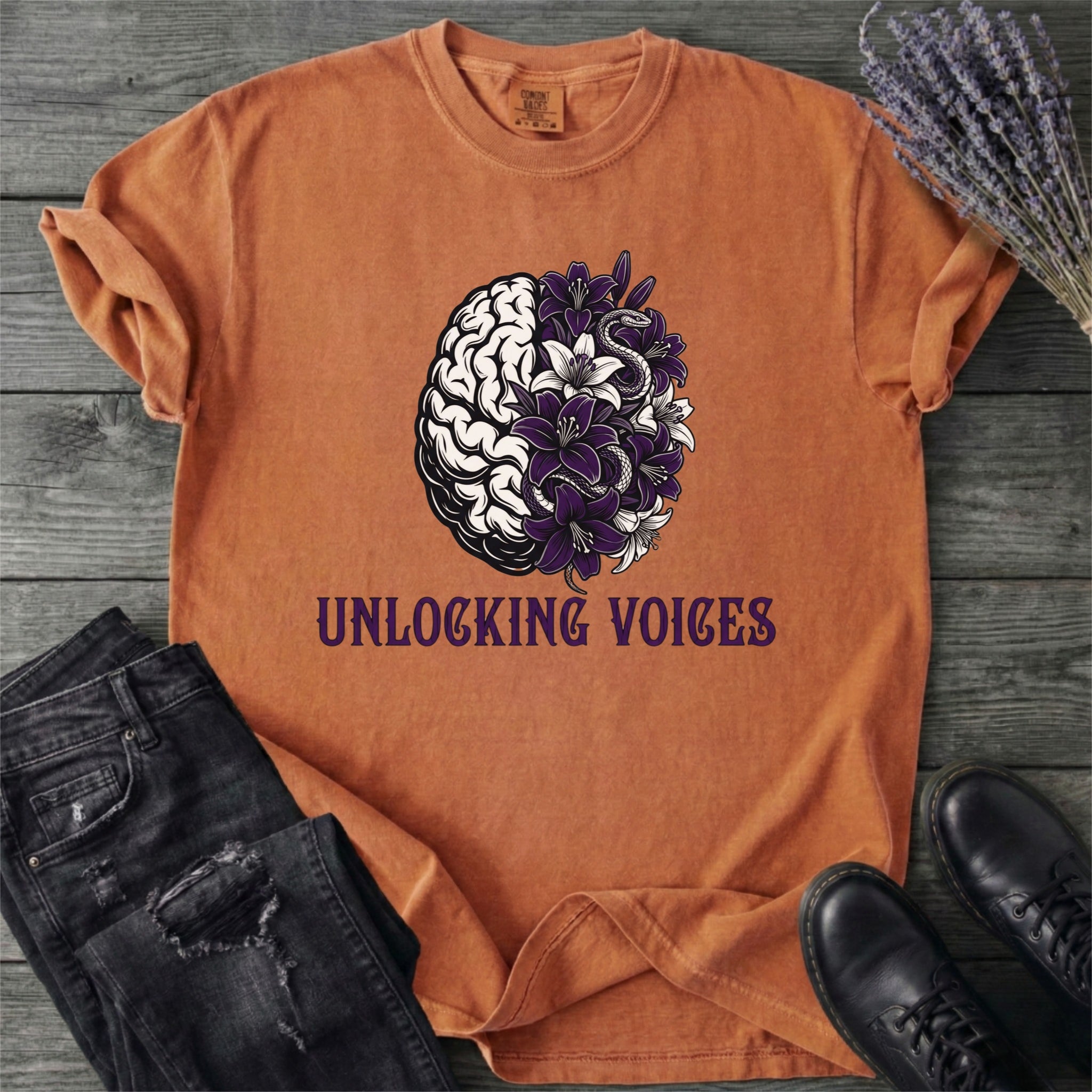 Unlocking Voices Speech Therapy T-Shirt