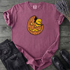 Jack-O-Lantern Egg Punk Chick T-Shirt