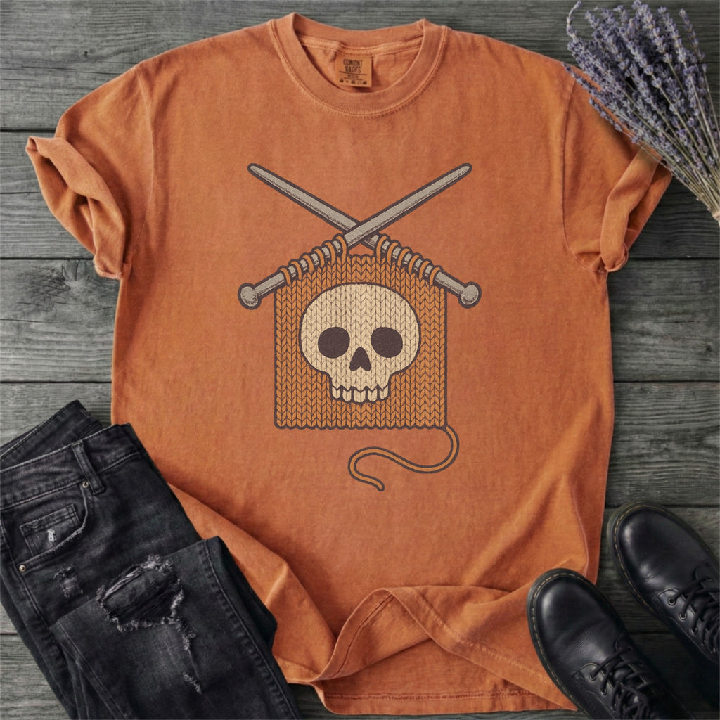 Knit Skull Craft T-Shirt